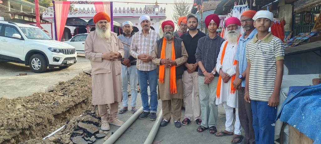 Devotees at Charanchoh Ganga Sri Khuralgarh Sahib will no longer face drinking water problems  President Surinder Das